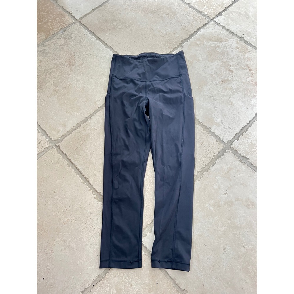 Athleta Ultimate Stash Pocket Capri‎ Leggings Black XS High Rise Crop Yoga Pants